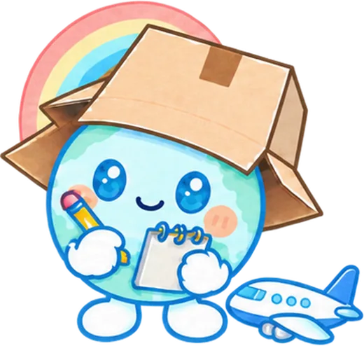 ワールドシフトのキャラクター「シフトン」（メモを取る）